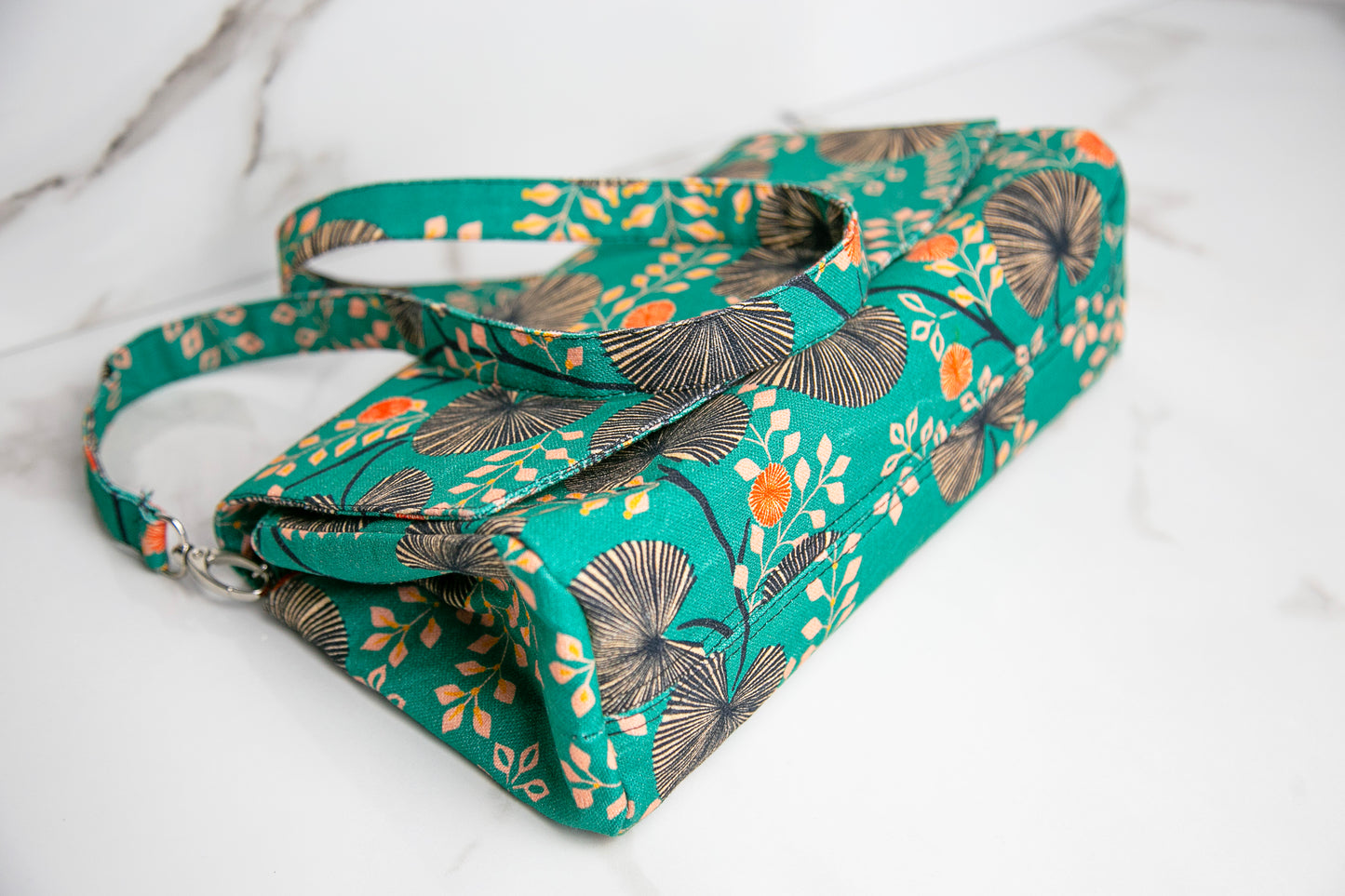 Pochette sangle amovible | Motifs Ginkgo