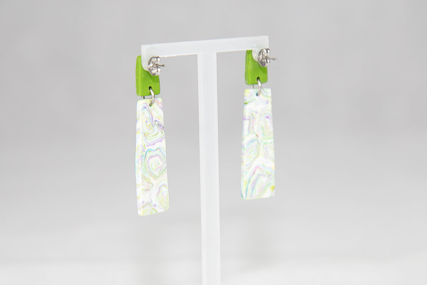 Boucles d'oreilles | Rectangles - Cernes d'arbres