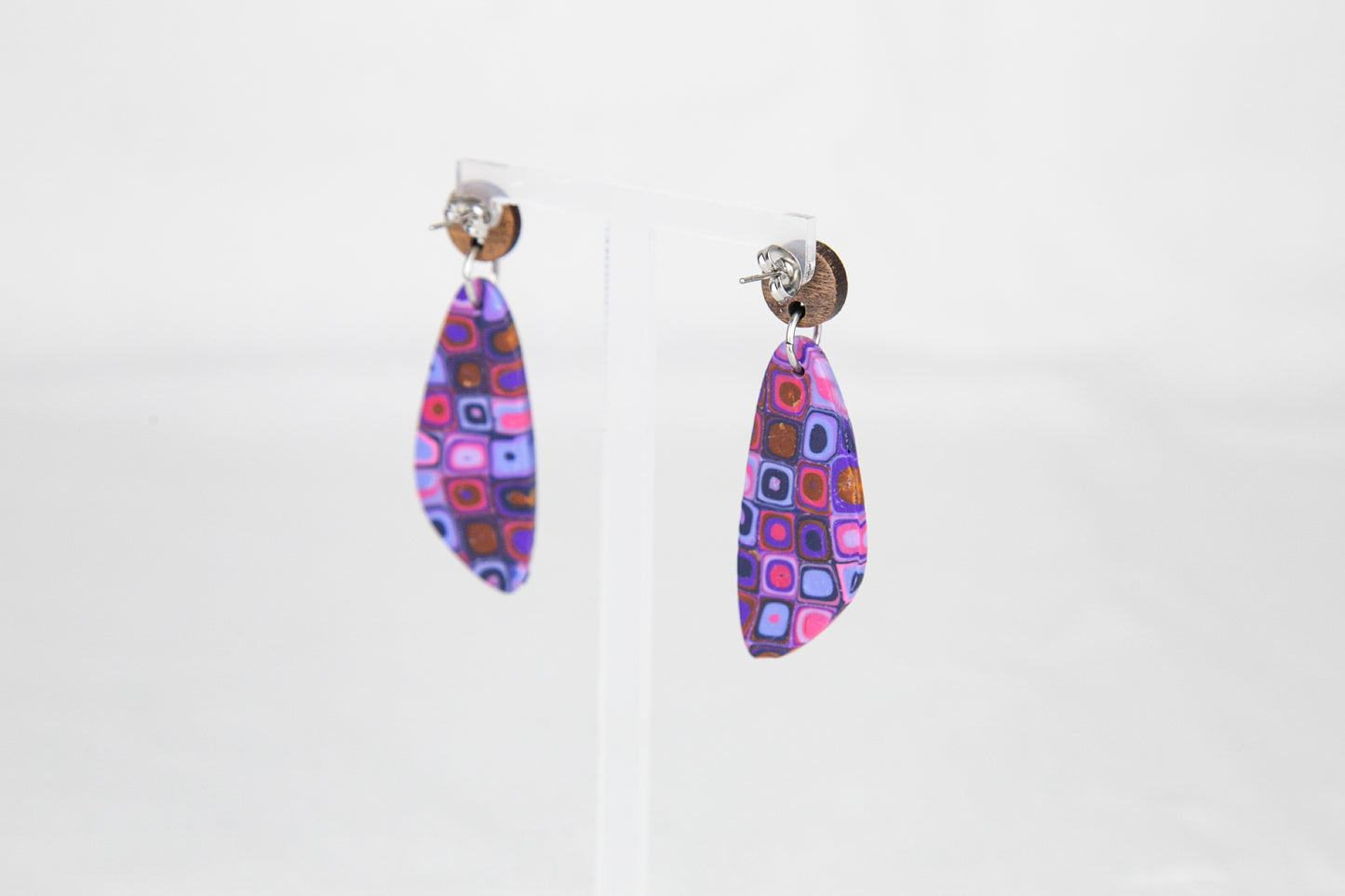 Boucles d'oreilles | Triangles - Rétro