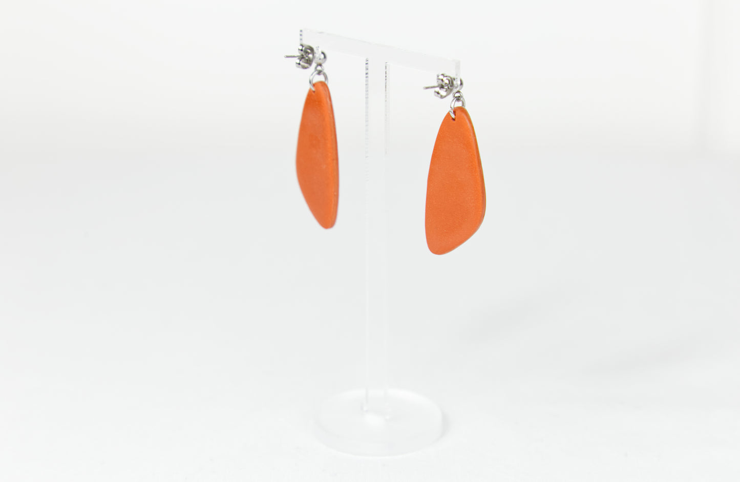 Boucles d'oreilles | Triangles - Fleurs rétro