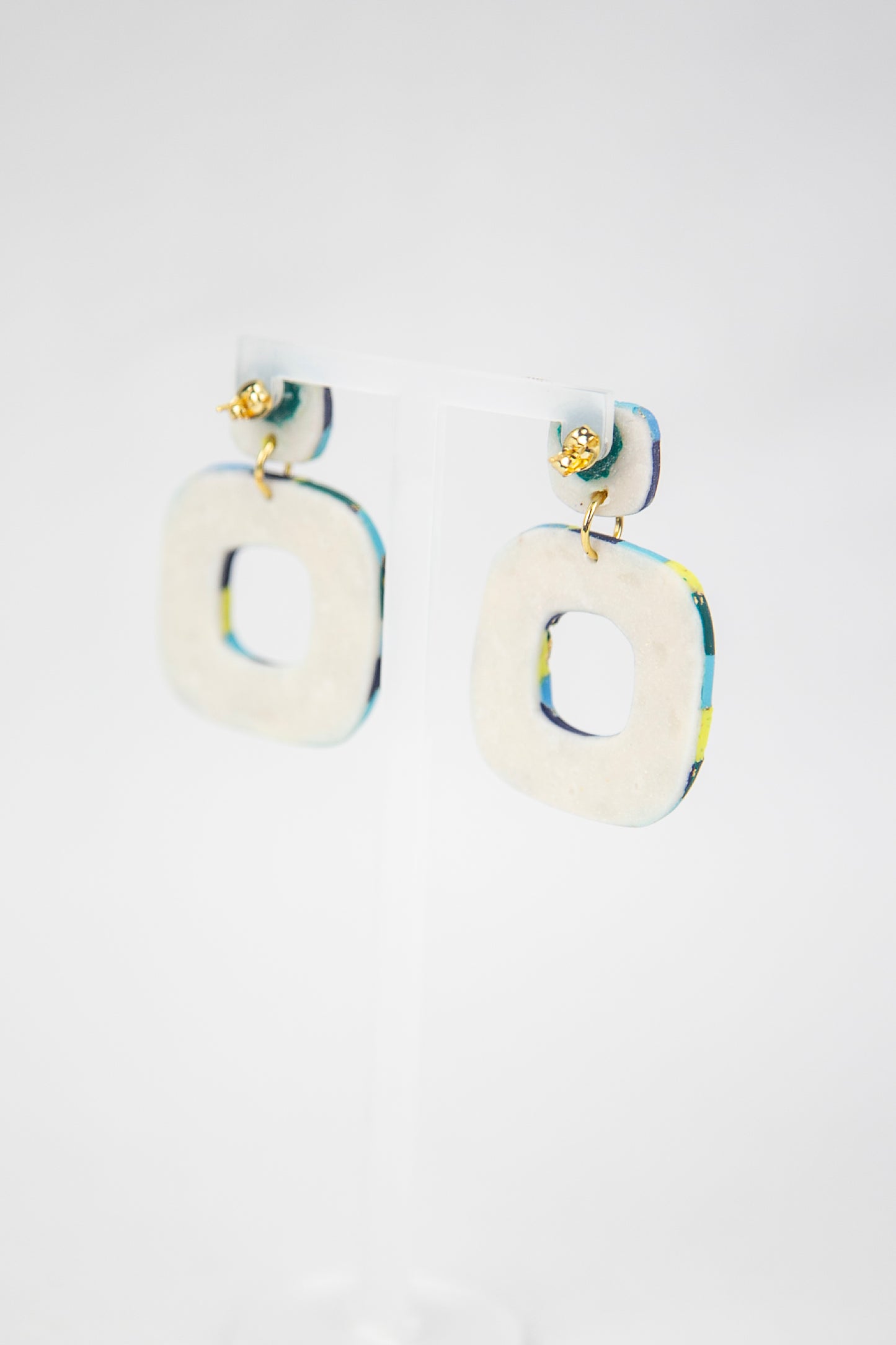 Boucles d'oreilles | Squircles - Oasis