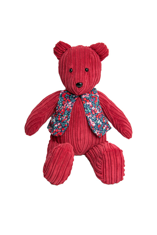 Ours en peluche | Baies rouges