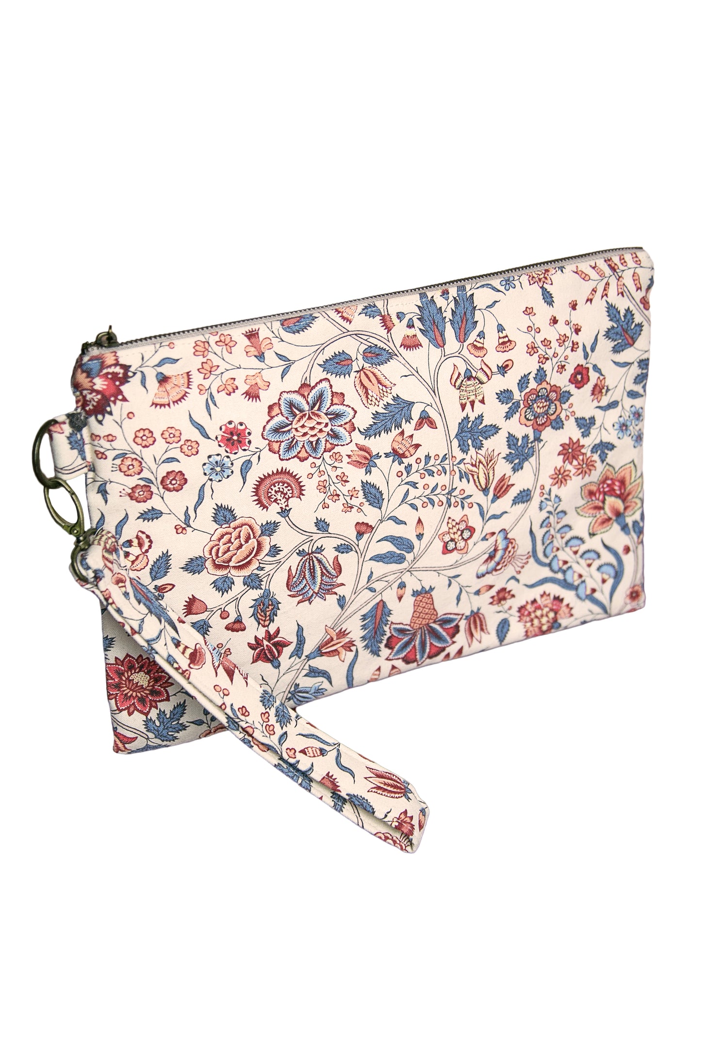 Pochette poignée amovible | Motifs floraux