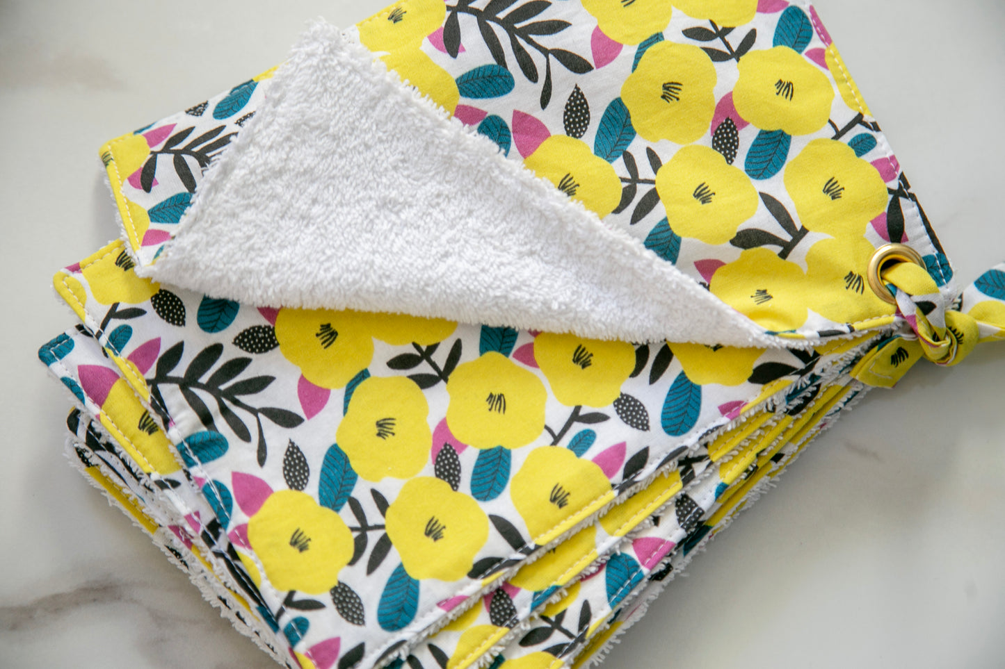 Lingettes multi-usages | Pensées Jaunes x8