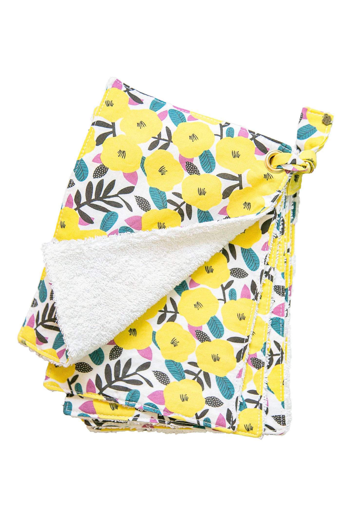 Lingettes multi-usages | Pensées Jaunes x8