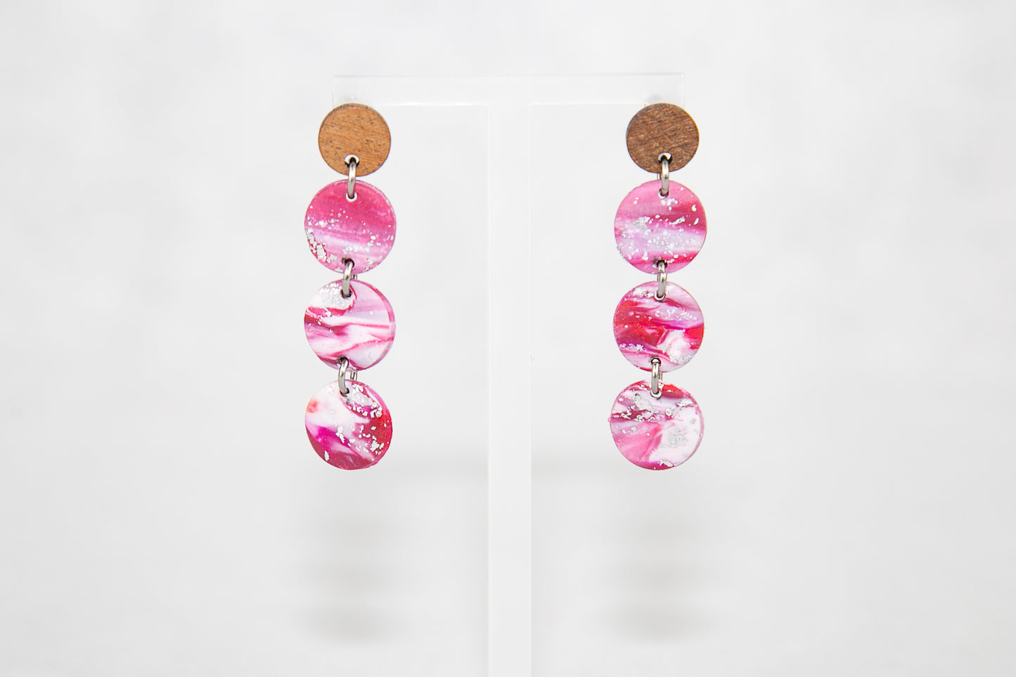 Boucles d'oreilles | Petits ronds - Éclats d'argent