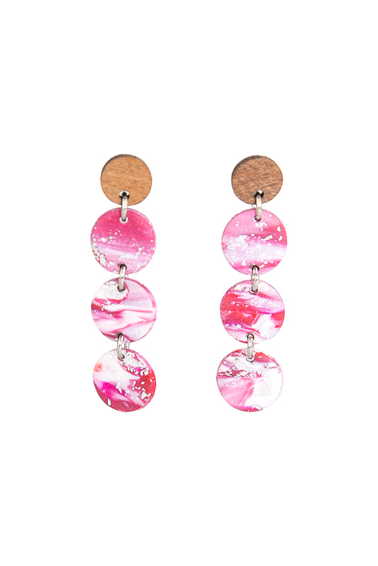 Boucles d'oreilles | Petits ronds - Éclats d'argent