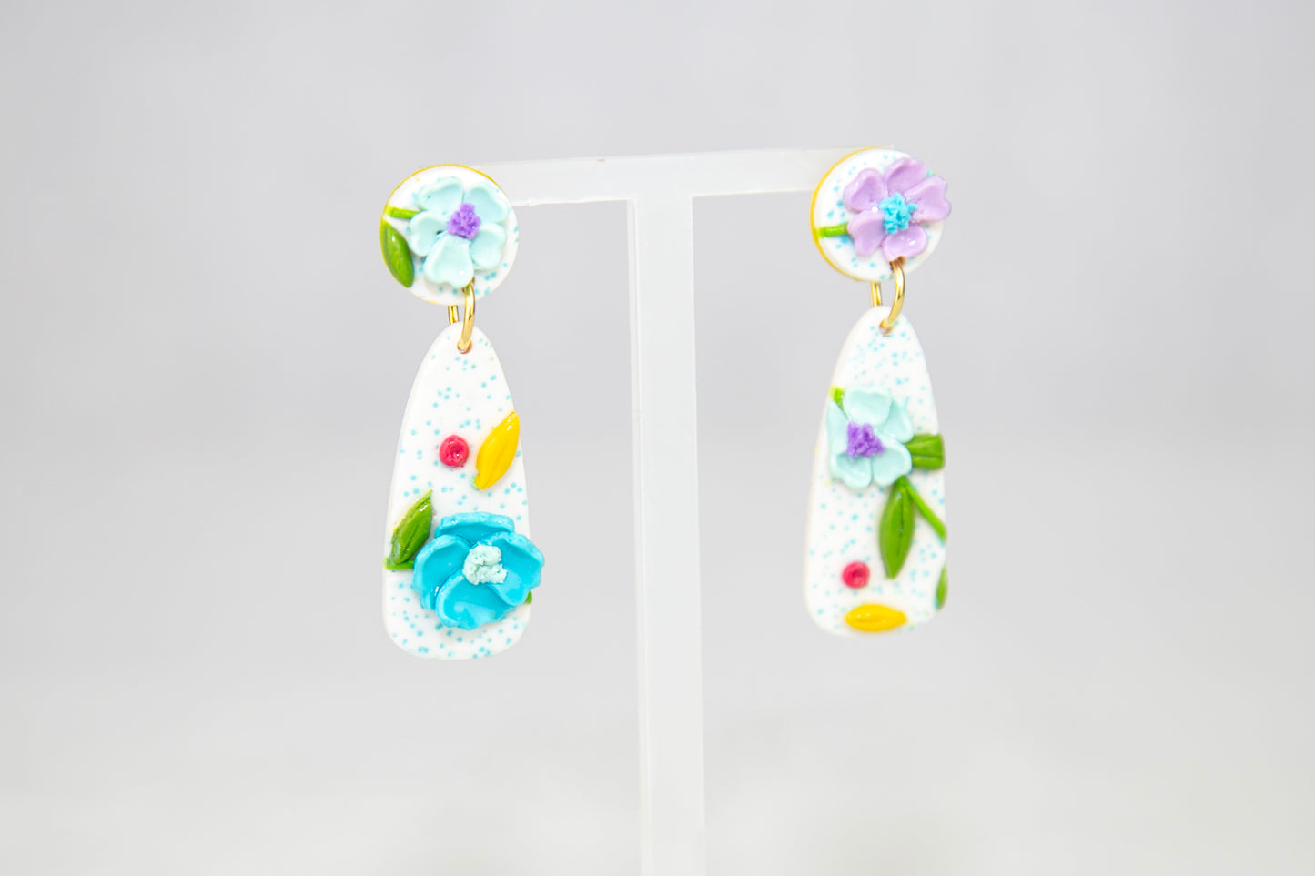 Boucles d'oreilles | Gouttes - Art floral