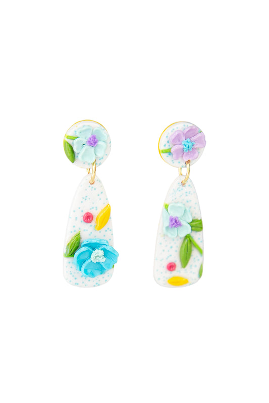 Boucles d'oreilles | Gouttes - Art floral