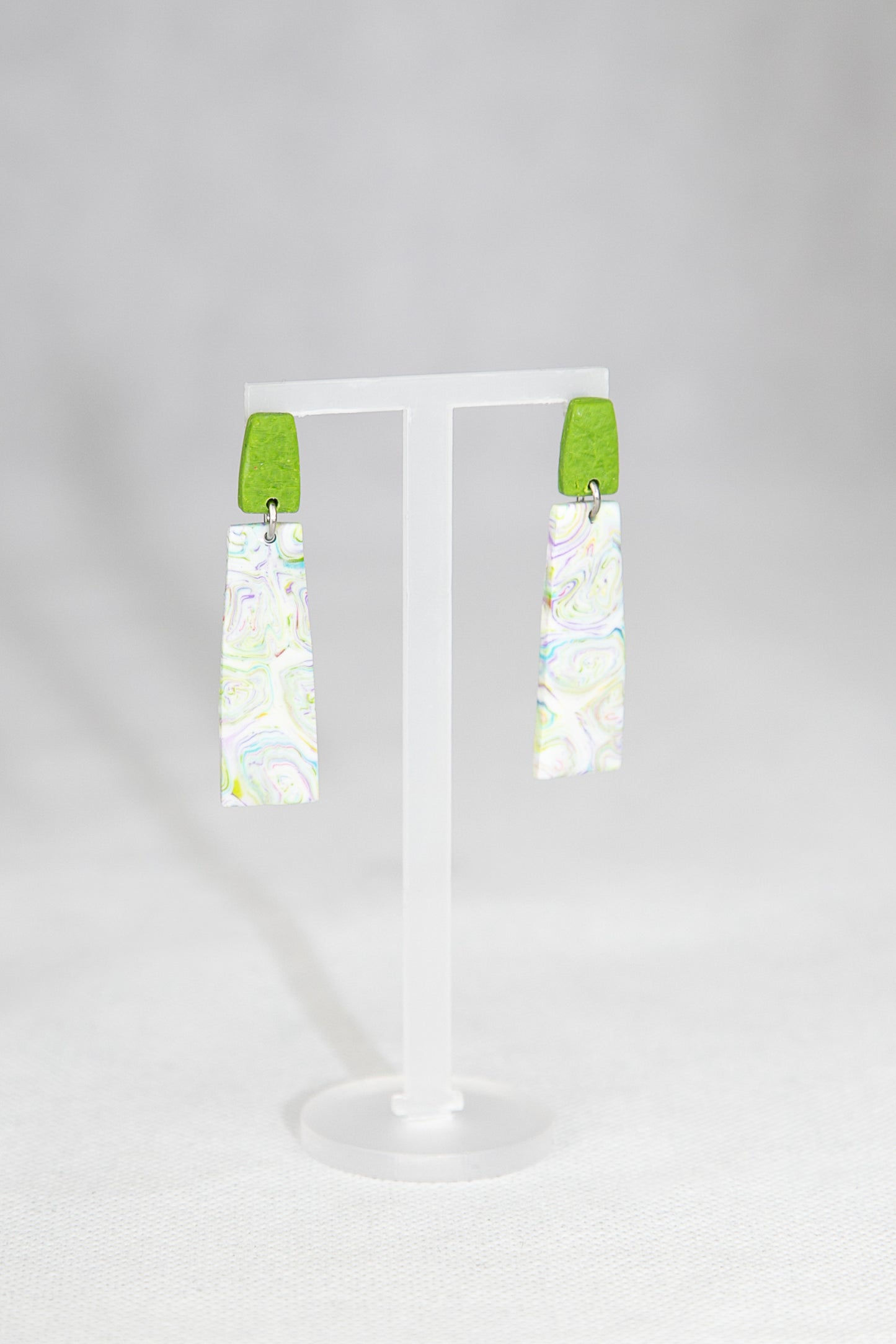 Boucles d'oreilles | Rectangles - Cernes d'arbres