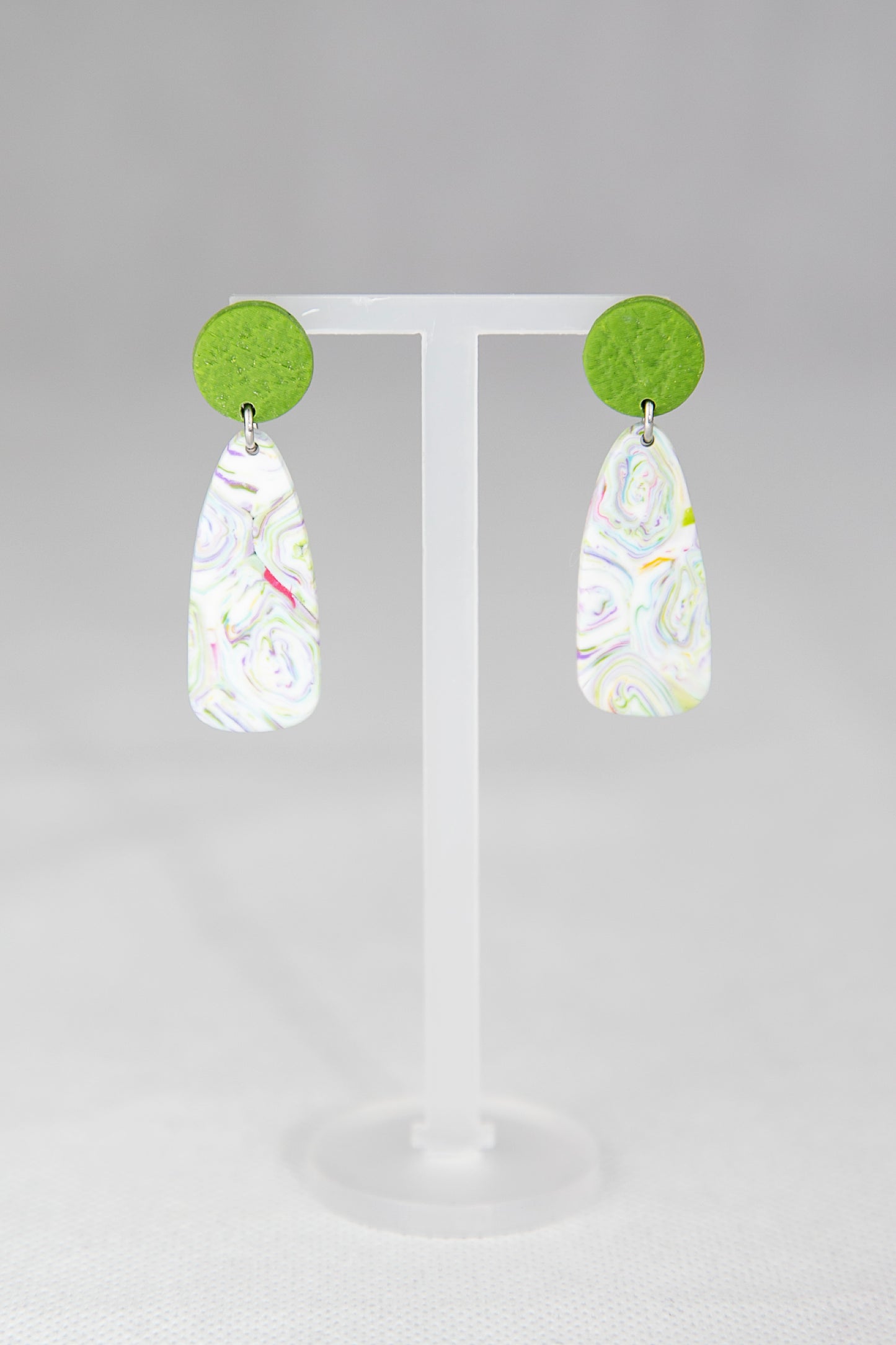 Boucles d'oreilles | Gouttes - Cernes d'arbres