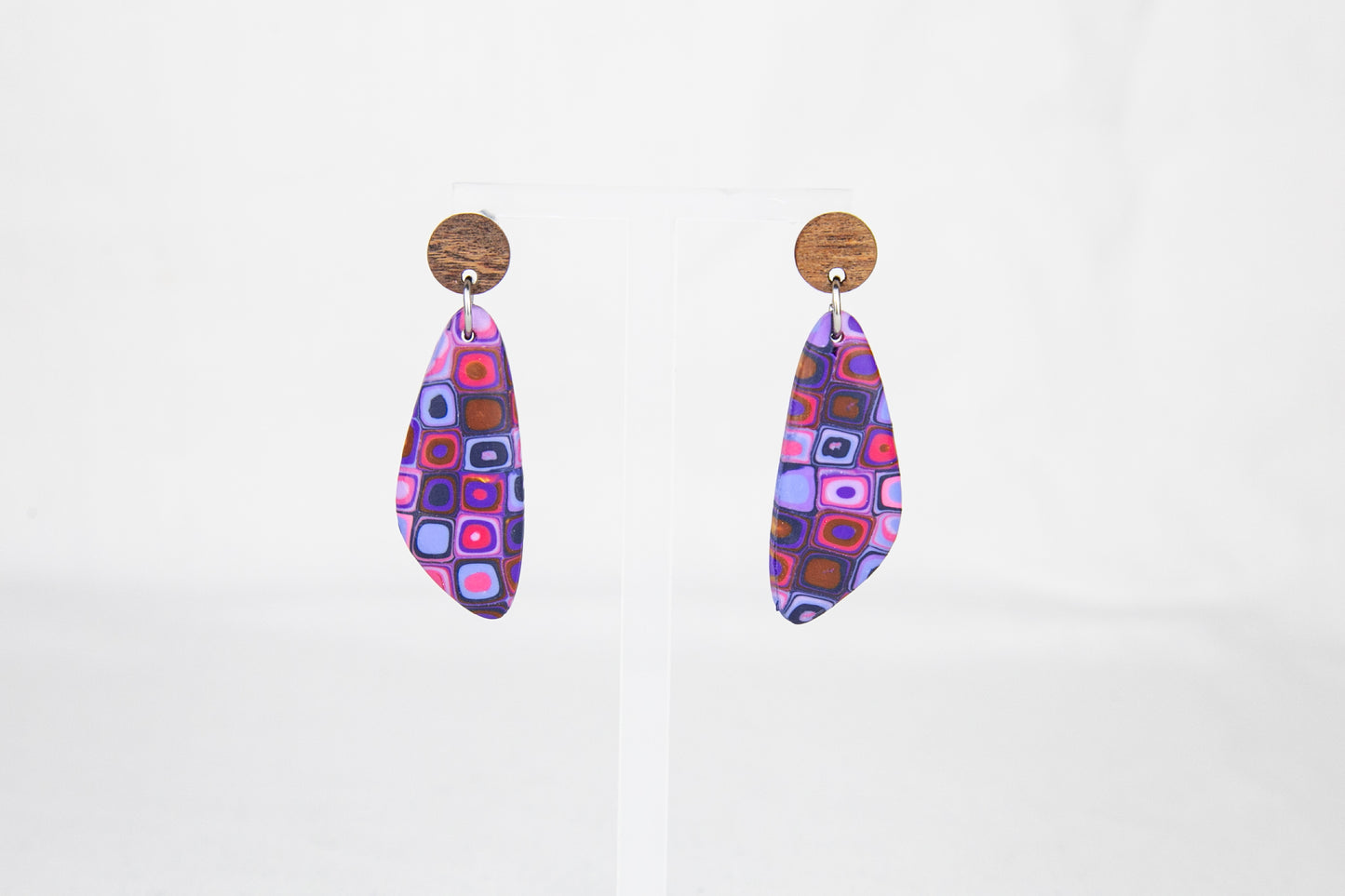 Boucles d'oreilles | Triangles - Rétro