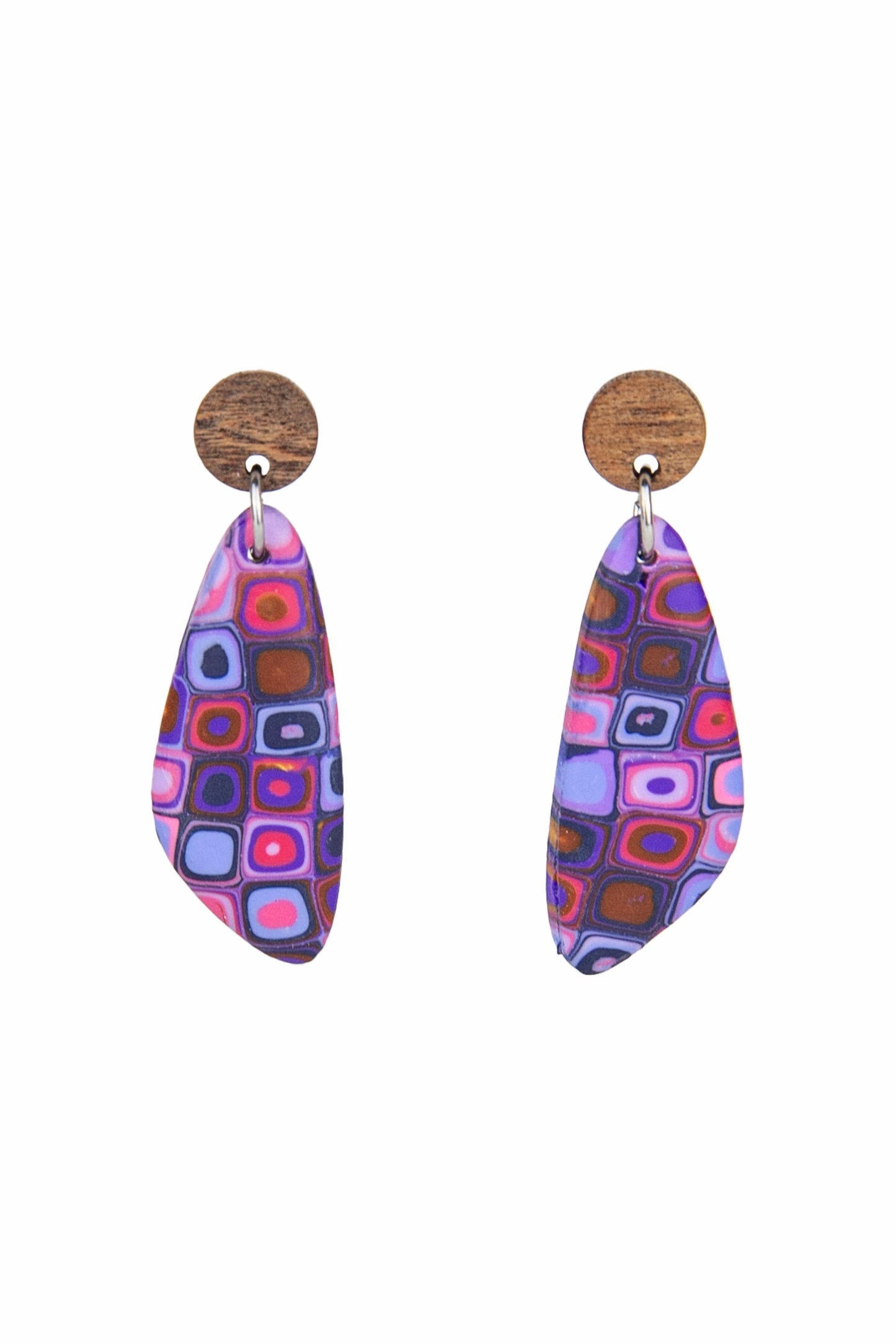 Boucles d'oreilles | Triangles - Rétro