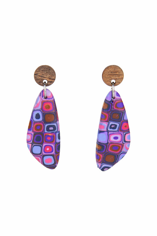 Boucles d'oreilles | Triangles - Rétro