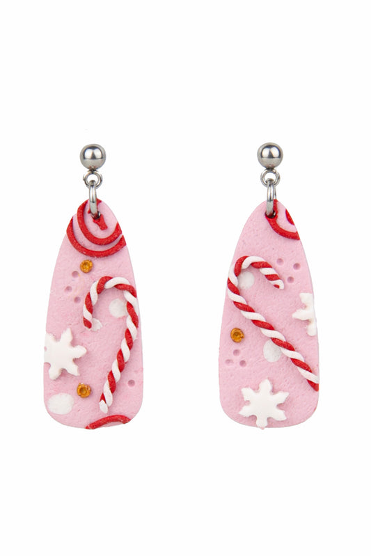 Boucles d'oreilles | Gouttes - Noël Rose