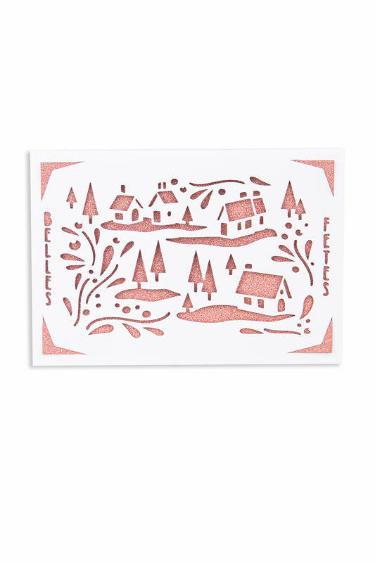 Carte de voeux | Belles fêtes