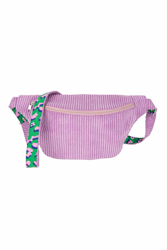 Sac banane | Imprimé léopard Lavande