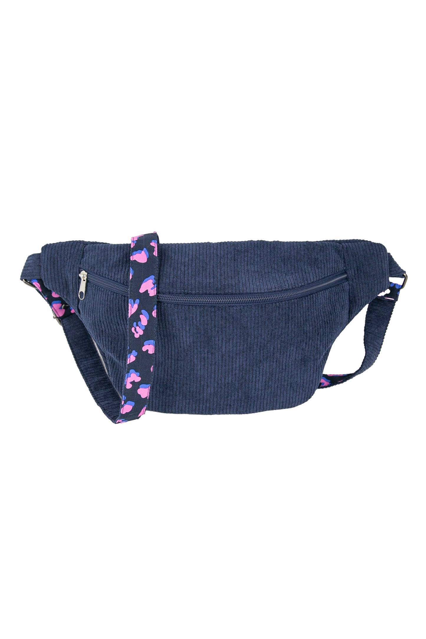 Sac banane | Imprimé léopard Bleu