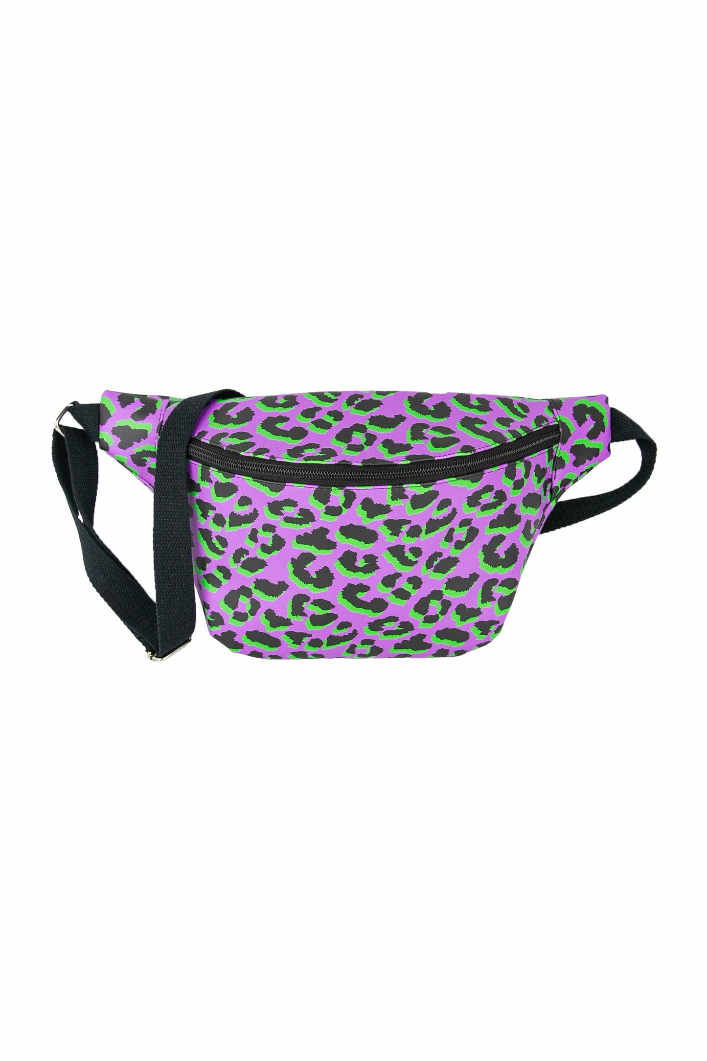 Sac banane | Imprimé léopard violet