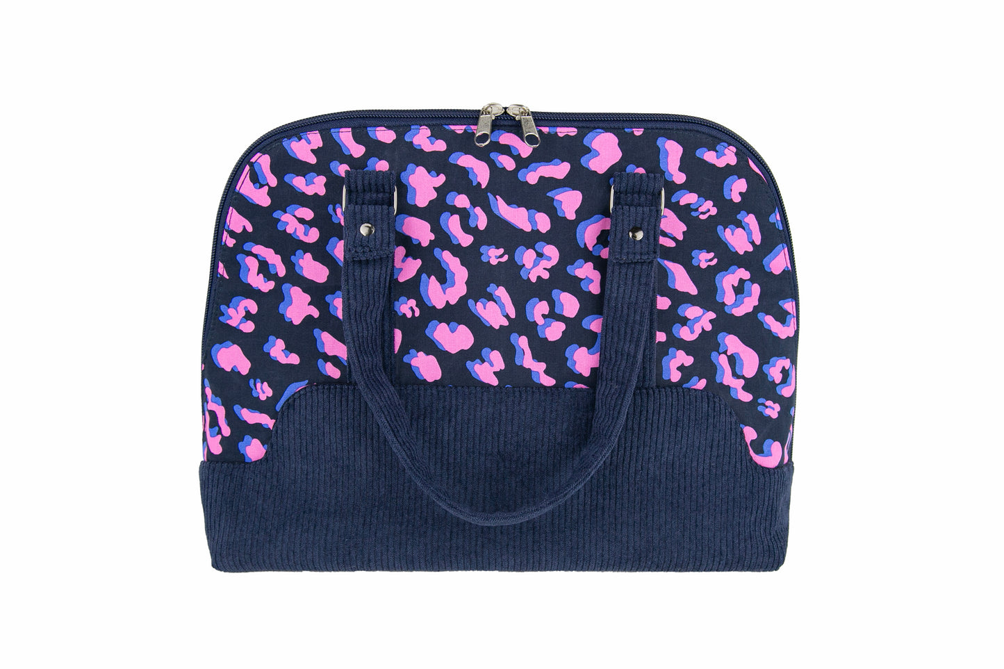 Sac-à-main | Motif léopard bleu