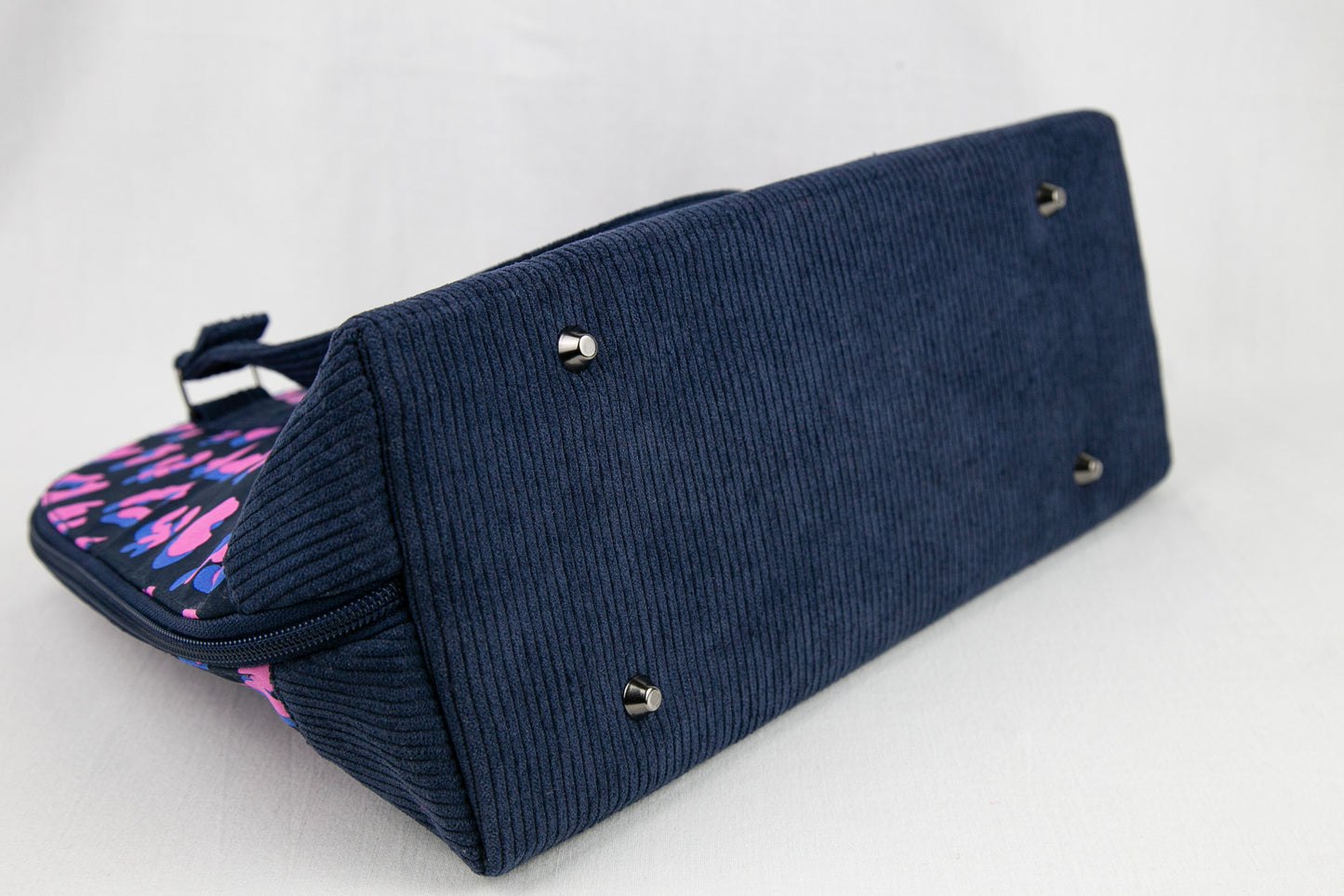 Sac-à-main | Motif léopard bleu