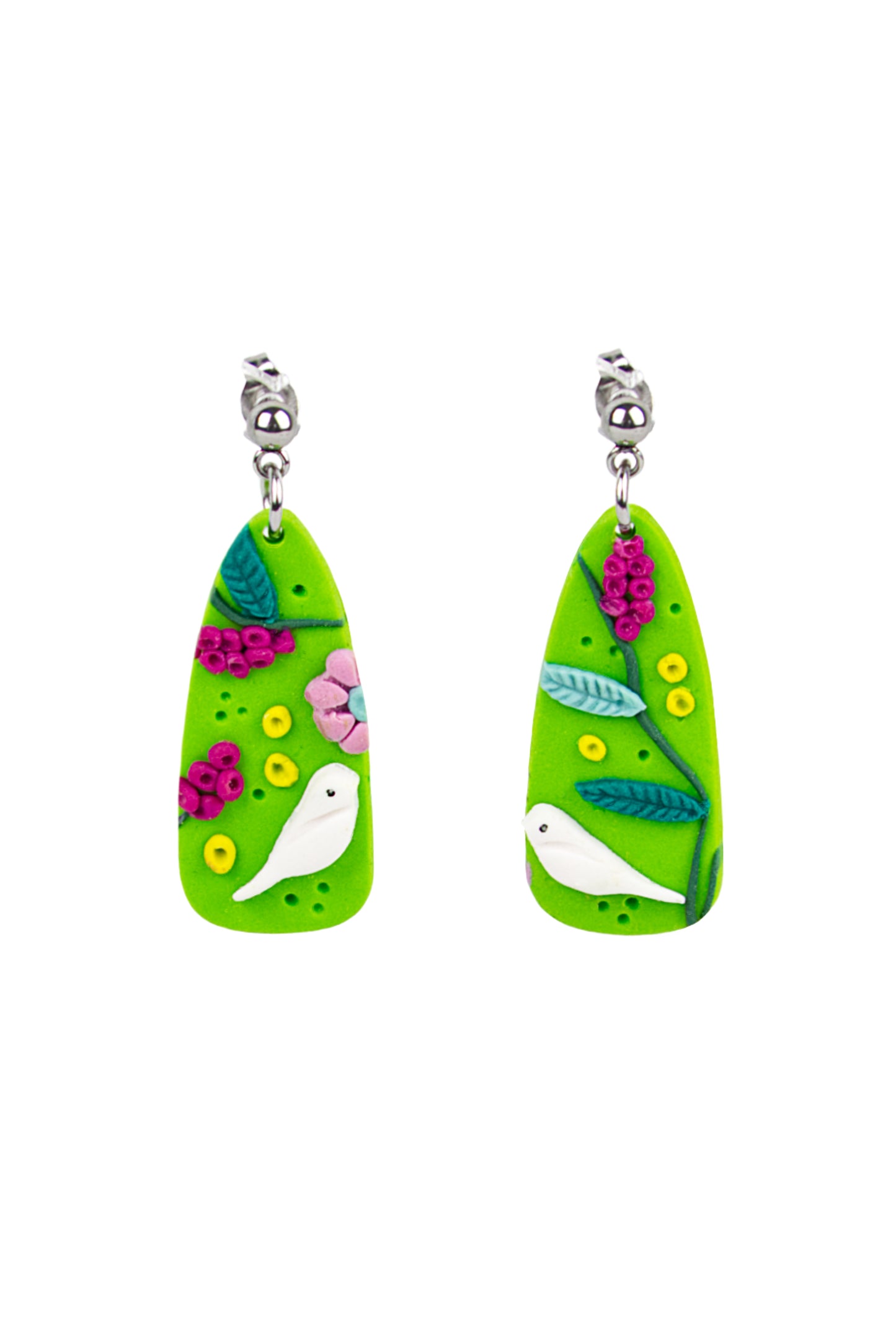 Boucles d'oreilles | Gouttes -  Des Plumes et des Fleurs