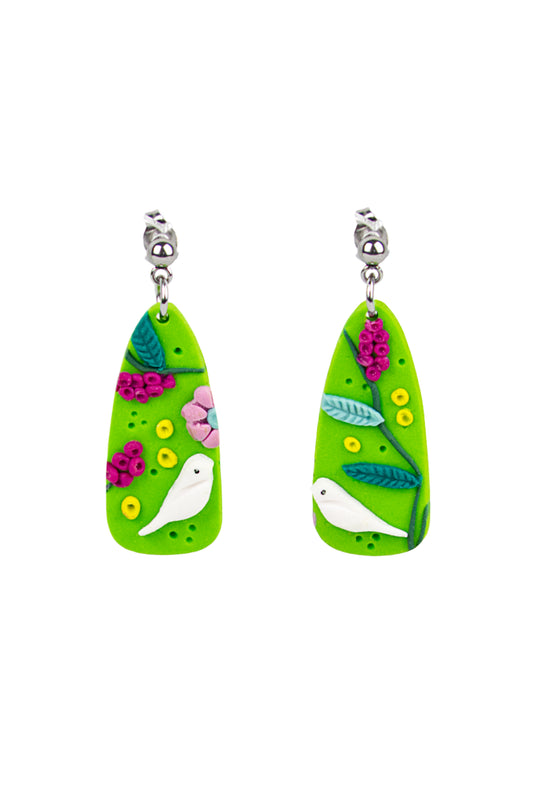 Boucles d'oreilles | Gouttes -  Des Plumes et des Fleurs