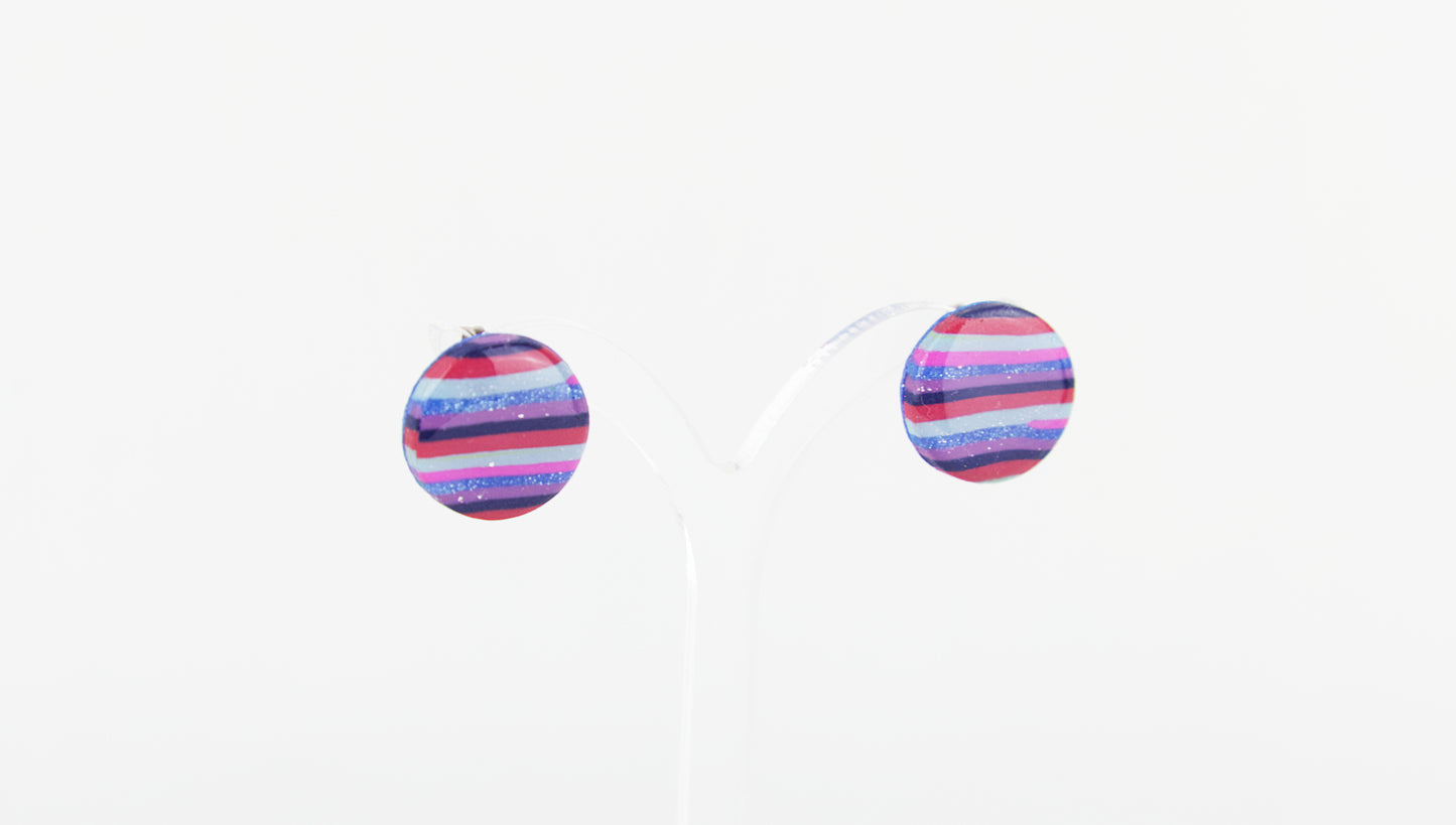 Boucles d'oreilles | Ronds - Lueur électrique