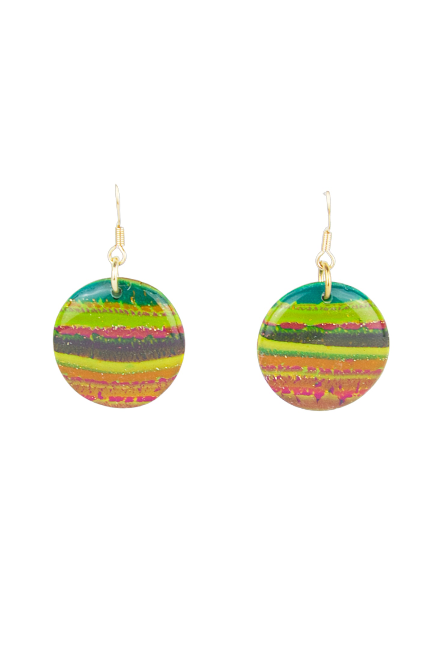 Boucles d'oreilles | Ronds - Acidulé
