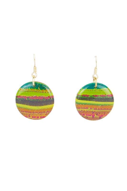 Boucles d'oreilles | Ronds - Acidulé