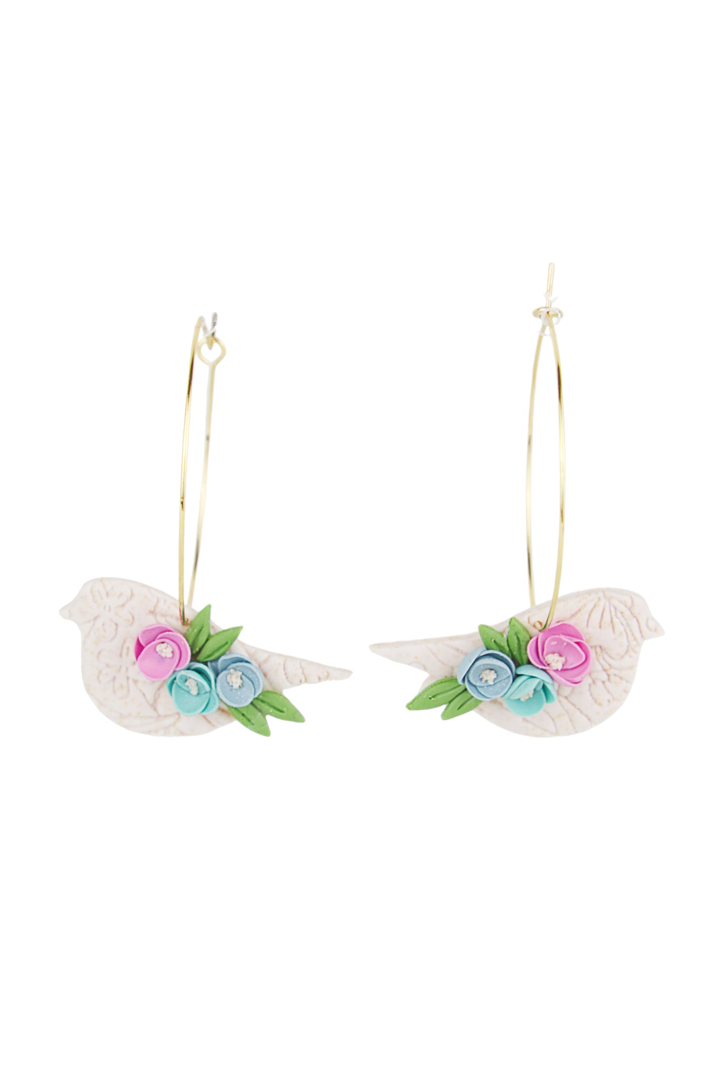 Boucles d'oreilles | Oiseaux - Des Plumes et des Fleurs
