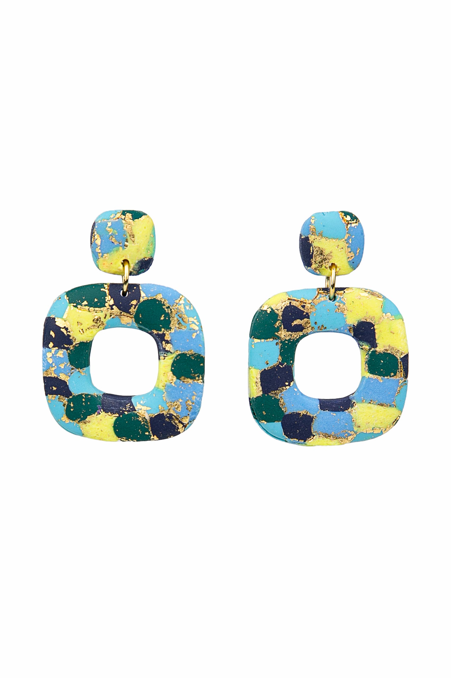 Boucles d'oreilles | Squircles - Oasis